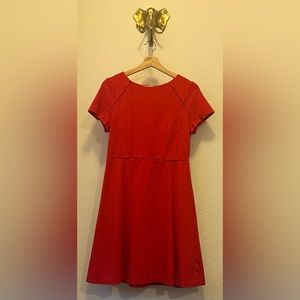 J.crew Factory | A-line mini dress Size 8 color: Red
